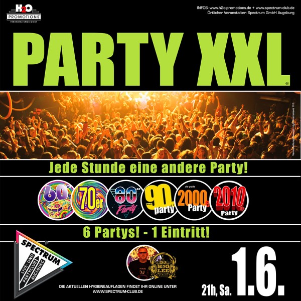 Party XXL mit DJ H2O-LEE