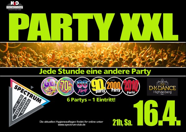 Party XXL mit DJ D-K Dance