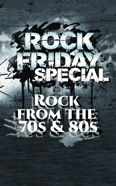 ROCK FRIDAY SPECIAL - Rock from the 70s & 80s - mit DJ MIKE M.